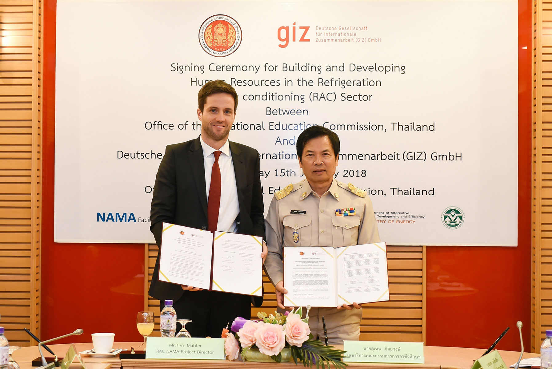 OVEC and GIZ join forces to prepare Thailand for the use of Green Cooling technology; aiming to train 2,000 service technicians by 2021