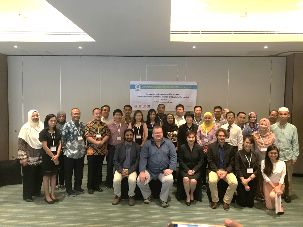A Regional Workshop on Innovative Instruments and Incentives for the Promotion of Climate Friendly Products in the Market
