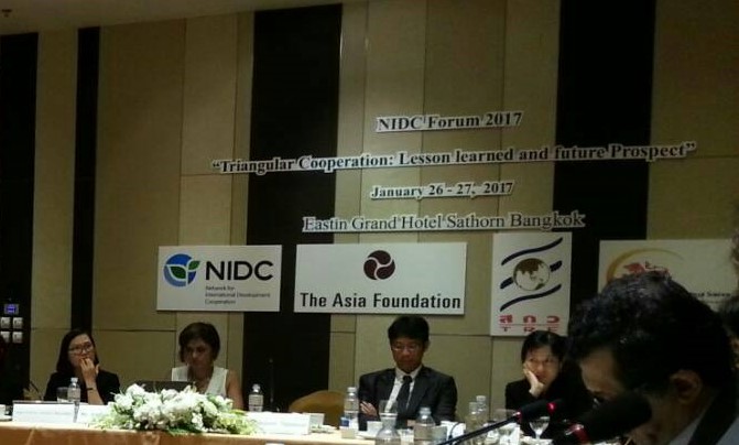 NIDC Triangular Cooperation: Lesson learned and future prospect