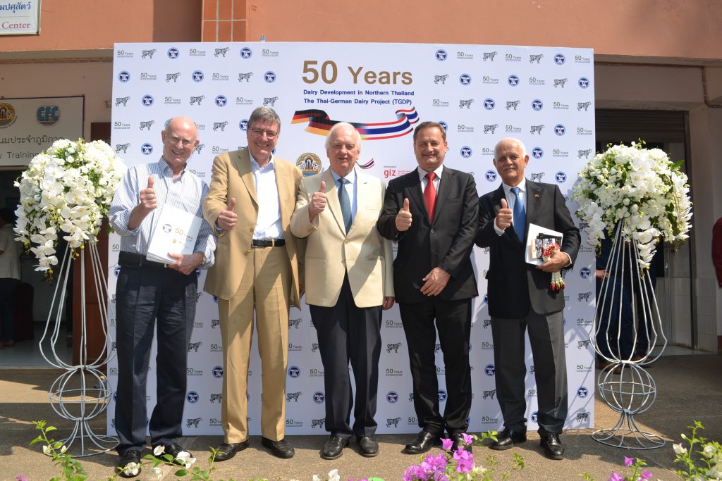 Celebrating 50 years of Thai-German Dairy project