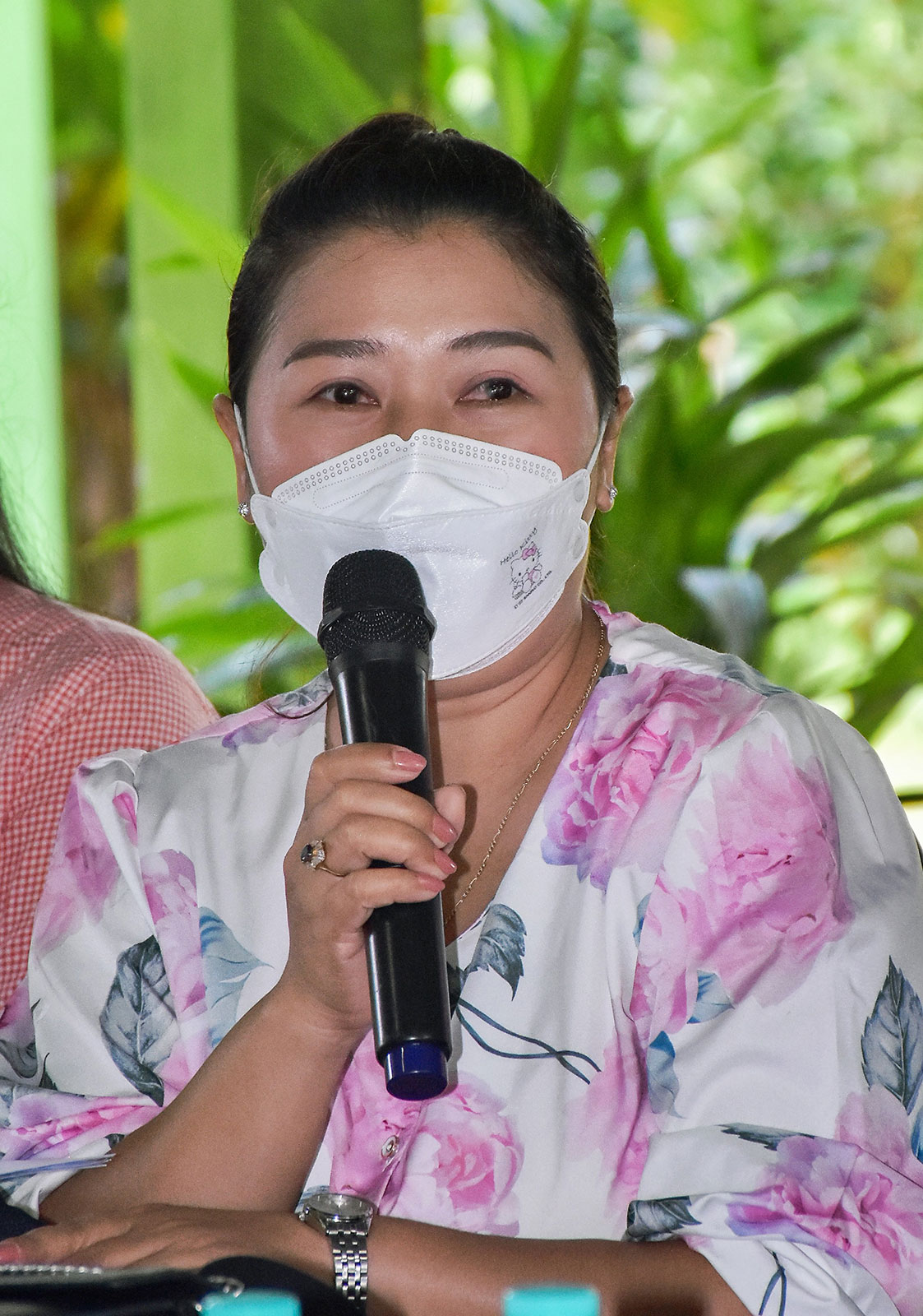 Mrs Wilai Anusatsanan, representative from Rice Department (คุณวิไล อนุศาสนะนันท์ นักวิชาการเกษตรปฏิบัติการ กองตรวจสอบรับรองมาตรฐานและผลิตภัณฑ์ กรมการข้าว)
