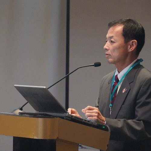 Mr Hiroaki Kinoshita, Project Coordinator of HRD Project