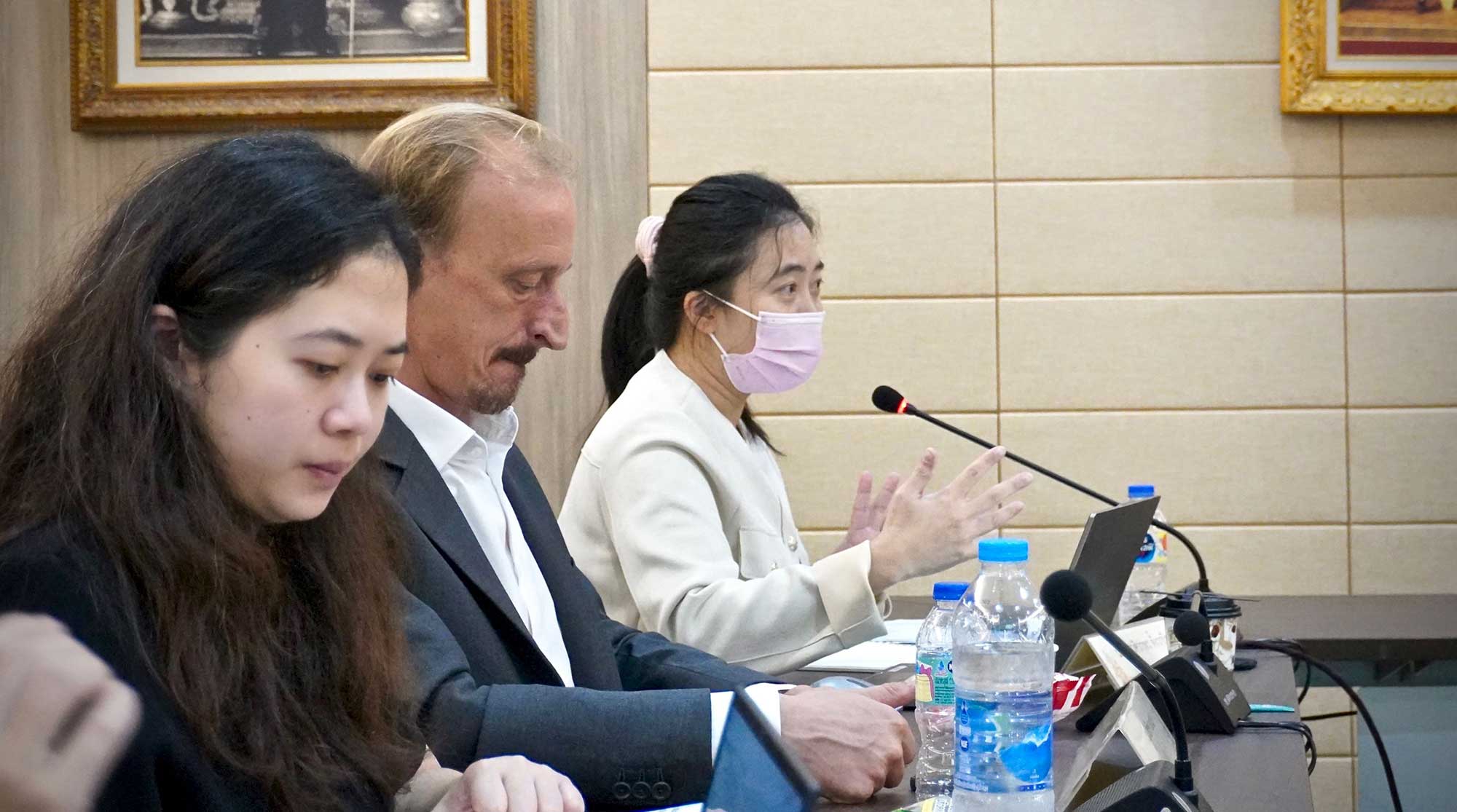 The meeting was attended by 31 representatives from GIZ, Department of Public Works and Town and Country Planning, Chulalongkorn University, and Thammasat University.